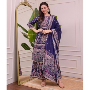 แนะนำอย่างยิ่งคอลเลกชัน salwar kameez สุดพิเศษสำหรับสุภาพสตรีที่มีสีสันสวยงามและสวมใส่สบายในราคาที่ดีที่สุด - Product Image 1