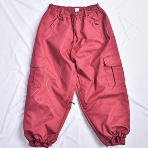 Venta al por mayor, pantalones de esquí unisex para la nieve, impermeables, a prueba de viento, cierre de cremallera, OEM, estampado personalizado, técnica suelta, pierna ancha, tela de poliéster - Product Image 1