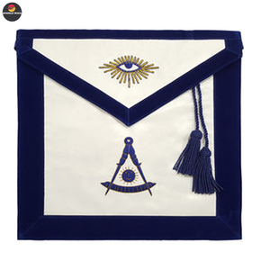 Delantal bordado a mano con diseño OEM de nuevo color y estilo único Lodge Master Mason - Product Image 2