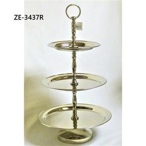 Elegante Soporte para Postres Hecho a Mano para Decoración de Mesa de Fiesta, Soporte para Tartas para Exhibición Romántica, Apto para Horno, Zahid Exports - Product Image 2