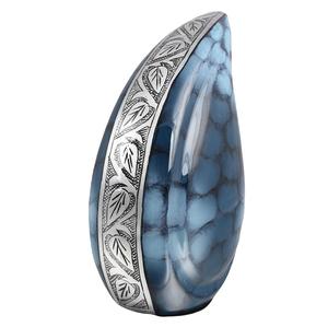 Venta caliente moderna lágrima urnas decorativas urnas de cremación funeraria para cenizas humanas exhibición de cenizas de adultos en casa - Product Image 2