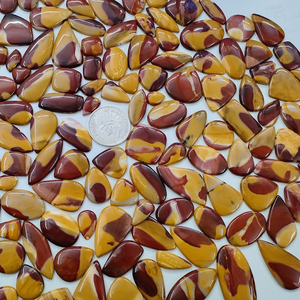 Holesale 250 Gram ellow ookaite jaspe oose aboabochons Stone emstone para Jewelry endant Ant ABS - Product Image 4