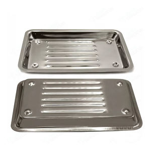 Bandeja de escalador dental al por mayor, fuente de alimentación manual, acero inoxidable, equipo médico aprobado por la CE, bandeja de platos de bajo precio, instrumentos - Product Image 2