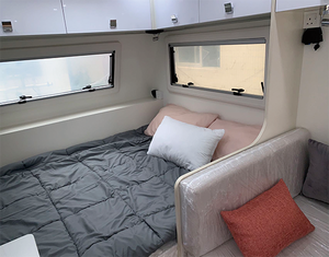 Ecocampor 2025, caravane de luxe de 19 pieds, 4 couchages, caravane tout-terrain HK, camping-car avec suspension indépendante, support OEM pour les familles - Product Image 3