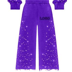 Survêtements pour hommes en strass de qualité supérieure, entièrement personnalisables, très tendance, anti-rides, vente chaude - Product Image 3