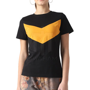 Camisetas Casuales de Cuello Redondo Extra Grandes para Mujer, Diseño 2025, Ropa de Verano de Algodón Ecológico, Hechas en Pakistán - Product Image 1