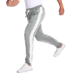 Pantalones Deportivos Casuales para Correr, Pantalones Deportivos de Color Sólido con Rayas Laterales en Oferta a un Precio Razonable - Product Image 4