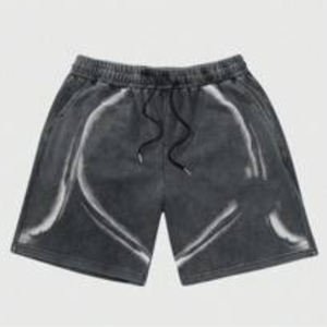 Pantalones Cortos Deportivos Personalizados con Estampado Completo, 100% Algodón, Tela Oxford Ecológica, Diseño Gráfico Tropical, Colocación de Logotipo Deportivo - Product Image 5