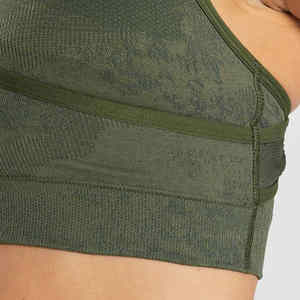 Sujetador Deportivo Sin Costuras de Moda para Mujer, de Alta Calidad, Elástico, Transpirable, con Soporte Medio, Ropa Deportiva - Product Image 6