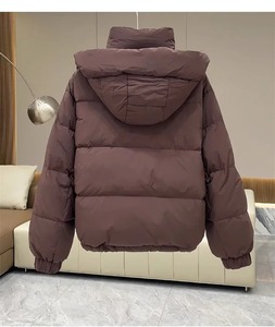 Women Trending Wholesale Stylish Winter Jacket Custom Hooded Puffer Jacket New <b>Waterproof</b> <b>Zipper</b> Jacket Manufacturer - Product Image 6