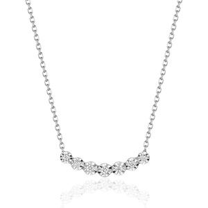Fashionable <b>Silver</b> <b>Diamond</b> Moissanite <b>Necklace</b> 925 <b>Silver</b> Pendant for Girls Women <b>Necklace</b> Engagement Pendant Bulk Quantity - Product Image 1