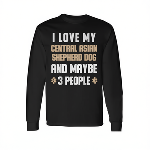 Camiseta de manga larga para amantes del perro pastor de Asia Central, producto promocional 3P - Product Image 2