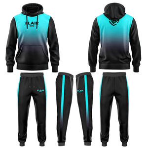 Conjunto Deportivo de Invierno para Hombre de Alta Calidad, Totalmente Personalizable, con Impresión Digital, 100% Algodón Felpa, para Entrenamiento Deportivo - Product Image 3