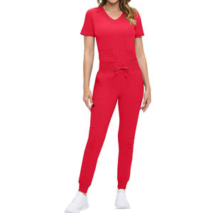 Nouveaux uniformes d'infirmière pour hôpital, pantalons extensibles en spandex, tenue de travail, pantalon personnalisé pour infirmière, pantalon de jogging, ensembles d'uniformes pour femmes - Product Image 3