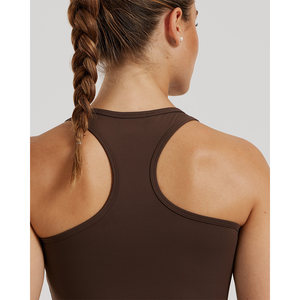 เสื้อครอปท็อปสำหรับผู้หญิง, เสื้อครอปท็อปสำหรับออกกำลังกายฟิตเนสยืดได้4ทิศทางน้ำหนักเบา - Product Image 2