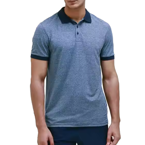 Camisas de Hombre de Alta Calidad con Color Personalizado, Corte Regular, Logotipo Personalizado, Transpirables, 100% Algodón, Manga Corta, Tela Dobby - Product Image 4