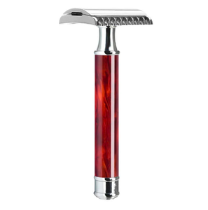 มีดโกนนิรภัยขอบสองชั้นสำหรับผู้ชายและผู้หญิงมีดโกนสแตนเลสขัดเงาแบบแมนนวลสำหรับผู้ชายและผู้หญิง - Product Image 6