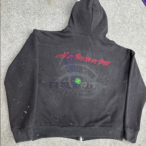 Top Qualité Logo Privé Le Plus Demandé Fermeture Éclair À Capuche Puff Imprimé Fabriqué En Usine Pas Cher Prix Hoodies Hommes Hommes Hoodies - Product Image 6