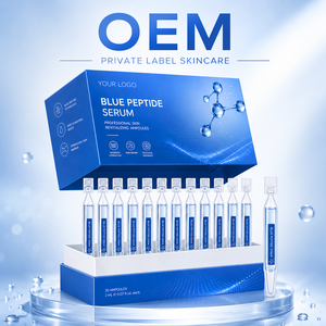 เซรั่มบำรุงผิว OEM บลูคอปเปอร์เปปไทด์ ช่วยให้ผิวเรียบเนียนเปล่งปลั่ง - Product Image 3