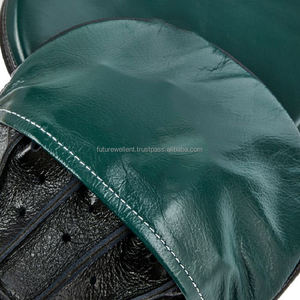 Kit de boxe en cuir PU avec logo personnalisé, comprenant gants de boxe et coussinets de mise au point, kit d'entraînement de boxe pour juniors - Product Image 2