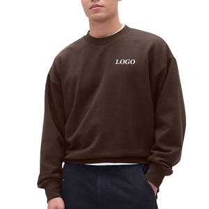 Sudadera de Hombre de Alta Calidad con Diseño de Color Sólido, Hombros Caídos, Tela Suave, Mangas Completas y Logotipo Personalizado, Precio Económico 2026 - Product Image 1