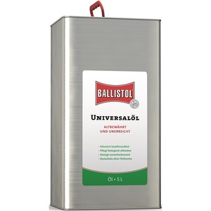 Ballistol 5L Durable Metal Universal Oil Canister with Simple Design for Household Cleaning <b>Tools</b> & Accessories - Product Image 1