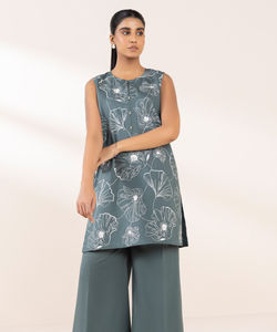 Vente en gros respirant léger de haute qualité pakistanaise Kurti Kameez imprimé sur mesure pour fête porter OEM disponible - Product Image 1