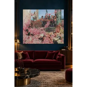 Fida Alma-Tadema Les roses d'Héliogabale Impression sur toile - Product Image 3