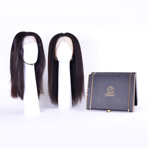 Perruques naturelles bouclées avec cuticules alignées, meilleures perruques vierges à donatrice unique, perruques de cheveux 100% bruts, fournisseur - Product Image 3
