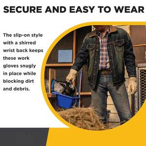 Guantes de Trabajo Resistentes a la Intemperie para Trabajo al Aire Libre, Forro Interior Suave con Carcasa Exterior Resistente - Product Image 3