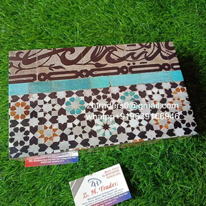 Caja de Dulces de Lujo con Tapa Impresa en Acrílico y Madera Lacada, Forma Cuadrada, Alta Calidad, con Conservación de Frescura - Product Image 1