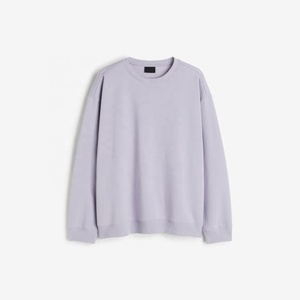 เสื้อสเวตเตอร์คอกลมโอเวอร์ไซส์ สกรีนโลโก้ได้ตามสั่ง ขายส่ง น้ำหนักปานกลาง ผ้าฝ้าย 100% สำหรับฤดูหนาว สวมใส่สบายๆ และสไตล์คนเมือง - Product Image 6