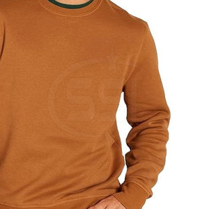 Everyday Essential Men's Winter Sweatshirts Solid <b>Design</b> 100% Cotton Light Fabric Eco-Friendly Breathable Comfortable Casual - Product Image 3