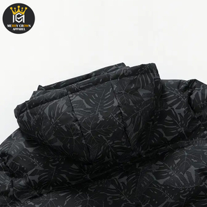 Veste matelassée en toile unisexe longue et ample, écologique, imperméable, respirante, pour l'hiver, fournisseur OEM/ODM personnalisé - Product Image 5