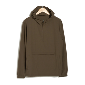 เสื้อฮู้ดกันลมแบบลำลองสำหรับผู้ชายเสื้อมีฮู้ดแบบมีซิปสามกระเป๋าดีไซน์ลายตัวอักษรทรงหลวมฉลากตามสั่งสำหรับฤดูใบไม้ร่วง - Product Image 3