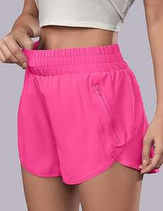 Women Short Casual Summer Breathable High <b>Waist</b> Sportswear Yoga Running Athletic Lounge Streetwear Custom Fashion Brand Clothing - Product Image 6