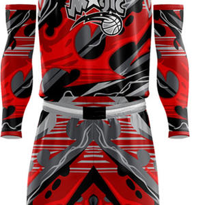 ชุดบาสเก็ตบอลแบบซับลิเมชั่นคุณภาพพรีเมียมยอดนิยม ปรับแต่งได้เต็มที่ พร้อมพิมพ์โลโก้ ระบายอากาศได้ดี มีไซส์พลัส - Product Image 5