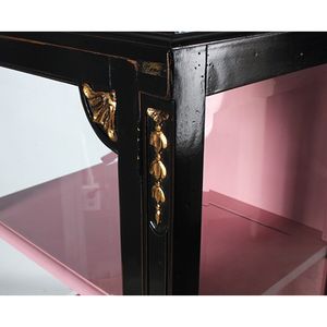 Armoire avec design vintage classique n ° 1340 pour salon en bois d'acajou pour la décoration de la maison et le rangement d'articles - Product Image 6