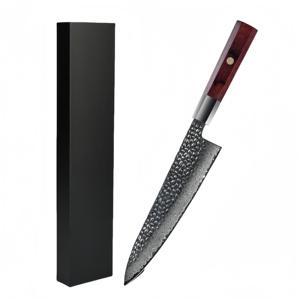 Vente en gros de couteau de chef professionnel en acier damas de qualité supérieure personnalisé OEM ODM couteau de cuisine de chef japonais classique - Product Image 1