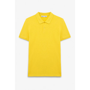 เสื้อโปโลแขนสั้นทรงปกติผ้าฝ้าย 100% สำหรับผู้ชาย GRIMELANGE SKYLOOM - Product Image 3