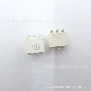 Optoisoladores, Circuito Integrado de Salida Lógica TIL118 DIP6, en Stock - Product Image 1