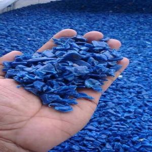 Vente en gros de résine de tambour bleu pur rebroyé HDPE LDPE renforcé grades creux et thermofusible - Product Image 5