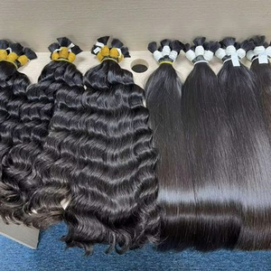 Vente chaude 100% extensions de cheveux humains bruts vierges trame plate faisceaux de cheveux de trame pour les femmes noires avec marque privée - Product Image 1