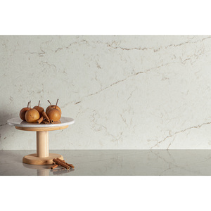 Dalle de quartz artificiel Sineda Carrara pour comptoir de cuisine, dessus de lavabo, crédence, 2 cm, 3 cm, poli, bord biseauté, découpe sur mesure - Product Image 4