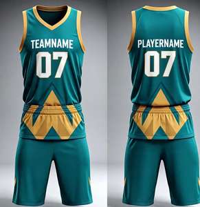 Maillot de basket-ball réversible en maille 100% polyester personnalisé pour hommes, vêtements de sport respirants et bon marché, ensemble uniforme d'entraînement 2026 - Product Image 4