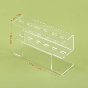 Support de pince à épiler en acrylique et plastique de luxe pour les professionnels de la beauté - Logo personnalisé durable, qualité A+ - Product Image 5