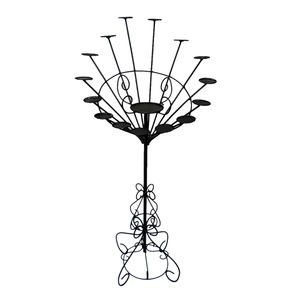 Candelabro de Metal de 8 Brazos para Decoración de Bodas, Diseño de Espiral, Candelabro de Pie de Hierro de Lujo, Portavelas Alto de Hierro - Product Image 3