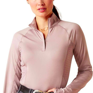 Chemise de spectacle de cavalier équestre personnalisée de haute qualité manches longues couches de base équestres chemises de compétition OEM ODM - Product Image 3