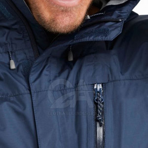 Utilisation en extérieur Veste de pluie à quantité minimale de commande basse pour hommes Marque privée Veste de pluie pour hommes Nouveau design Veste de pluie pour hommes - Product Image 5