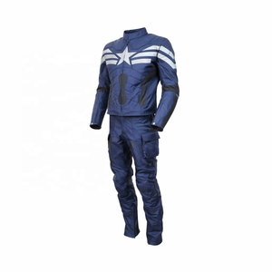 Traje de superhéroe de cuero vacuno premium para hombre, modelo Muscle Jumpsuit - Product Image 5
